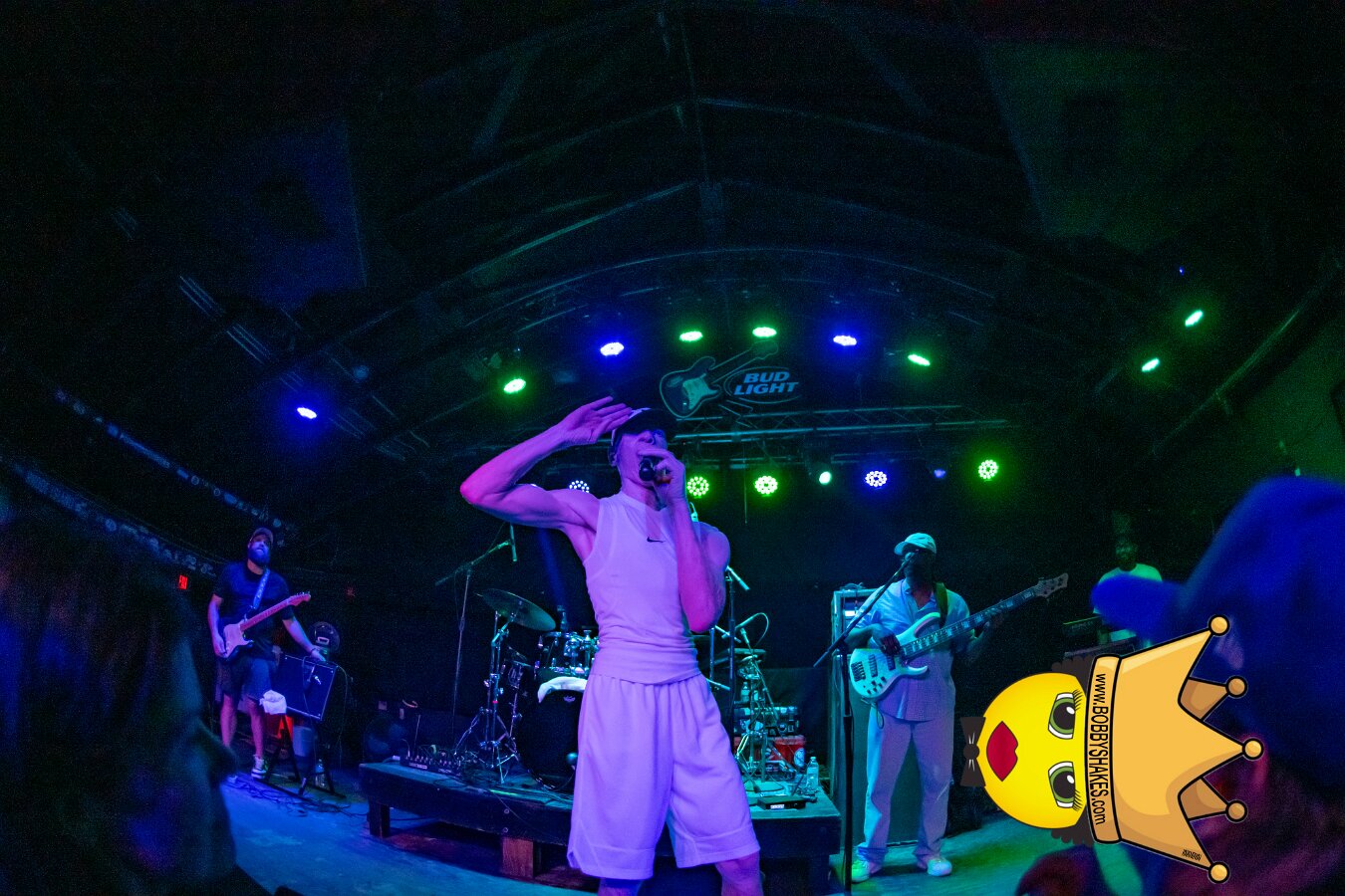 Yellowman performing live at Ocean Mist in Matunuck, RI, photographed by Bobby Shakes