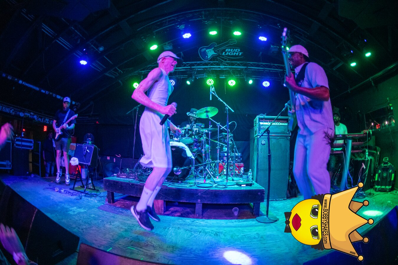 Yellowman performing live at Ocean Mist in Matunuck, RI, photographed by Bobby Shakes