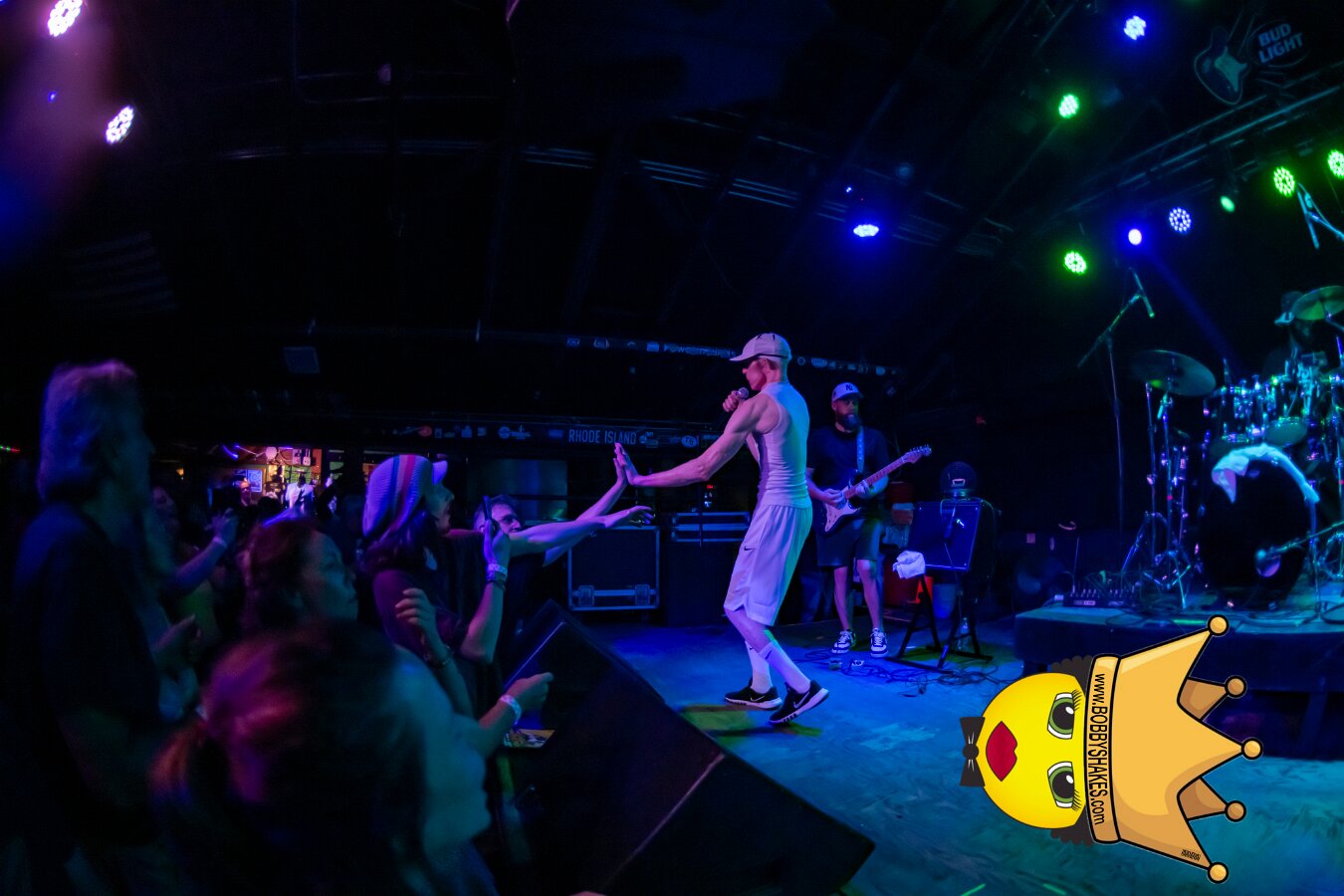Yellowman performing live at Ocean Mist in Matunuck, RI, photographed by Bobby Shakes