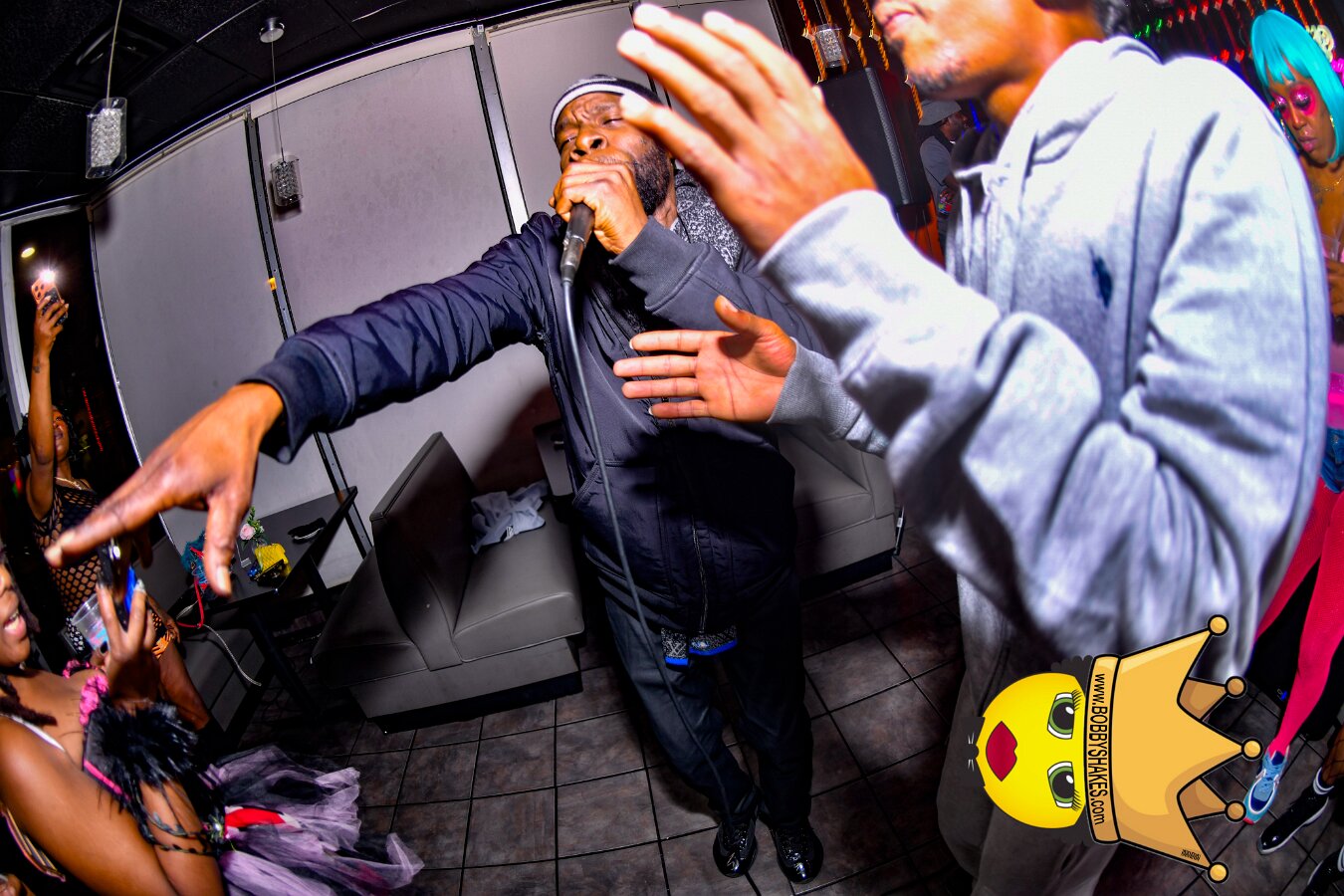 DJ Handz, Scary, DJ Twinnie Twin & Rave King · hosted by The Beantown Baddie performing live at Boston Restaurant Bar & Grill in Hyde Park, Boston, MA, photographed by Bobby Shakes