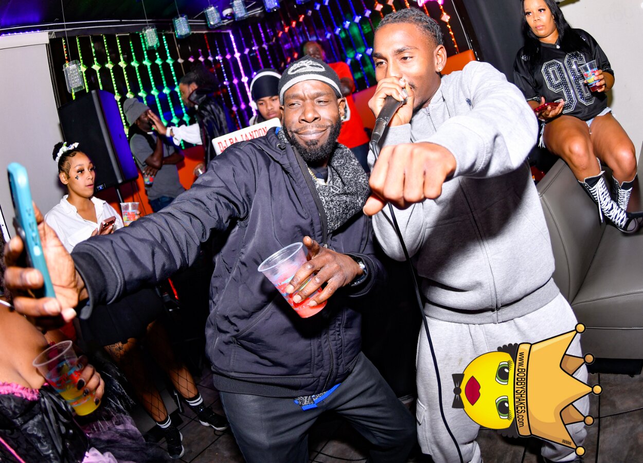 DJ Handz, Scary, DJ Twinnie Twin & Rave King · hosted by The Beantown Baddie performing live at Boston Restaurant Bar & Grill in Hyde Park, Boston, MA, photographed by Bobby Shakes