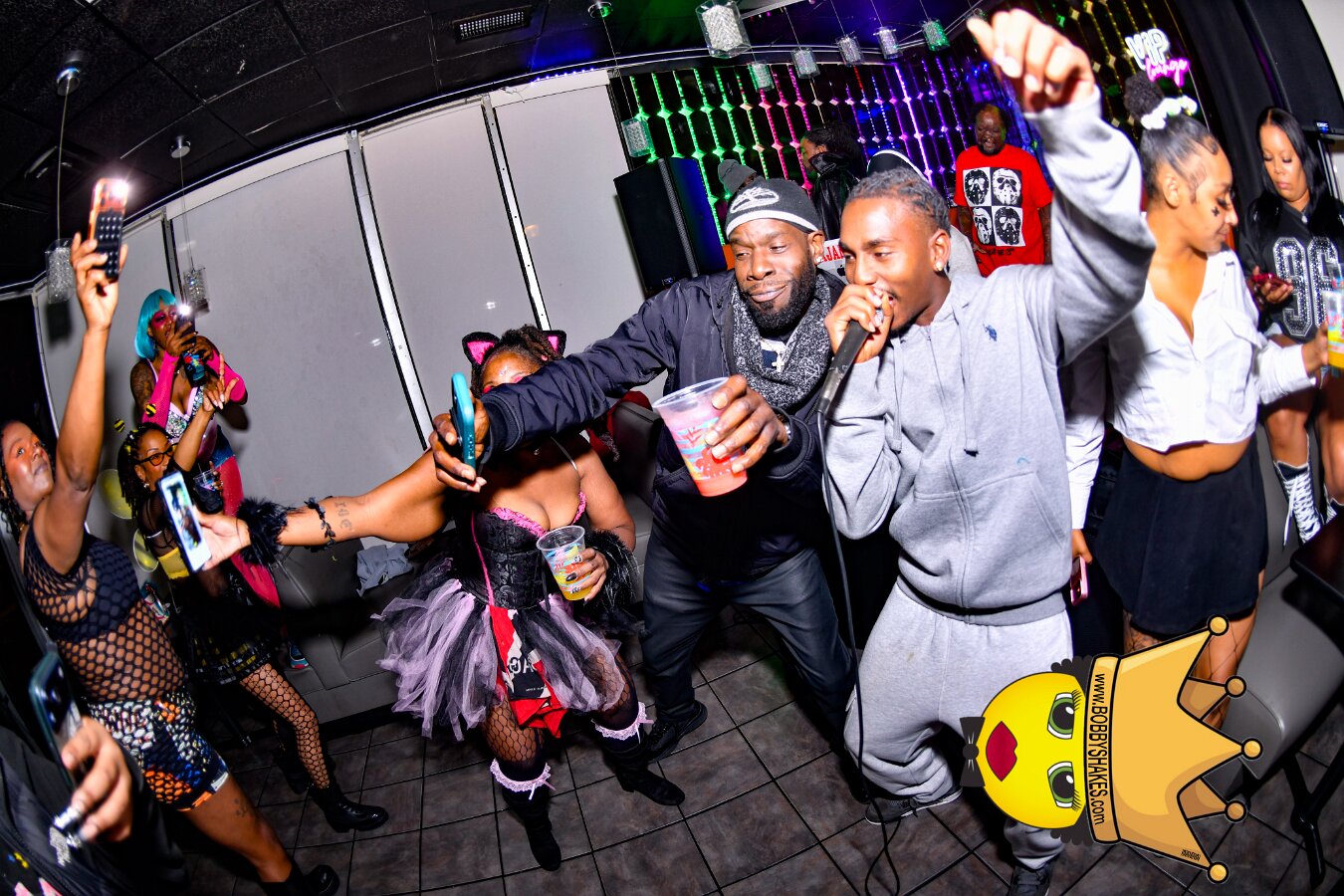 DJ Handz, Scary, DJ Twinnie Twin & Rave King · hosted by The Beantown Baddie performing live at Boston Restaurant Bar & Grill in Hyde Park, Boston, MA, photographed by Bobby Shakes