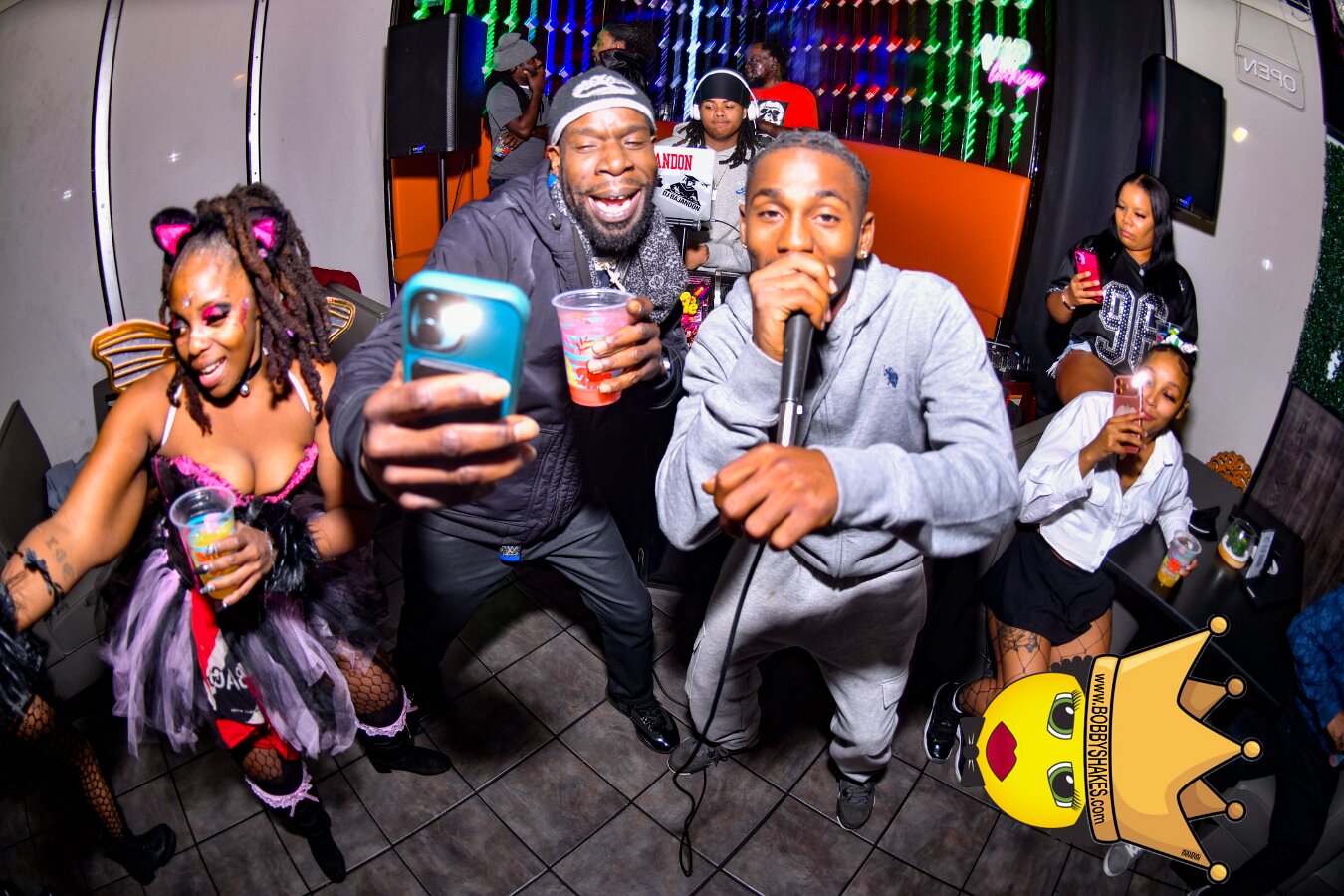 DJ Handz, Scary, DJ Twinnie Twin & Rave King · hosted by The Beantown Baddie performing live at Boston Restaurant Bar & Grill in Hyde Park, Boston, MA, photographed by Bobby Shakes