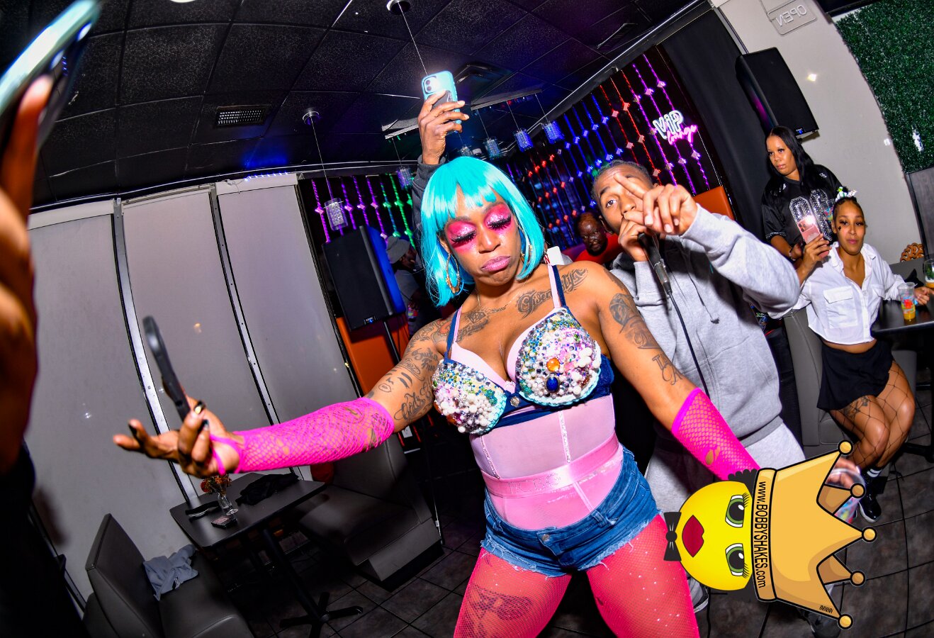 DJ Handz, Scary, DJ Twinnie Twin & Rave King · hosted by The Beantown Baddie performing live at Boston Restaurant Bar & Grill in Hyde Park, Boston, MA, photographed by Bobby Shakes