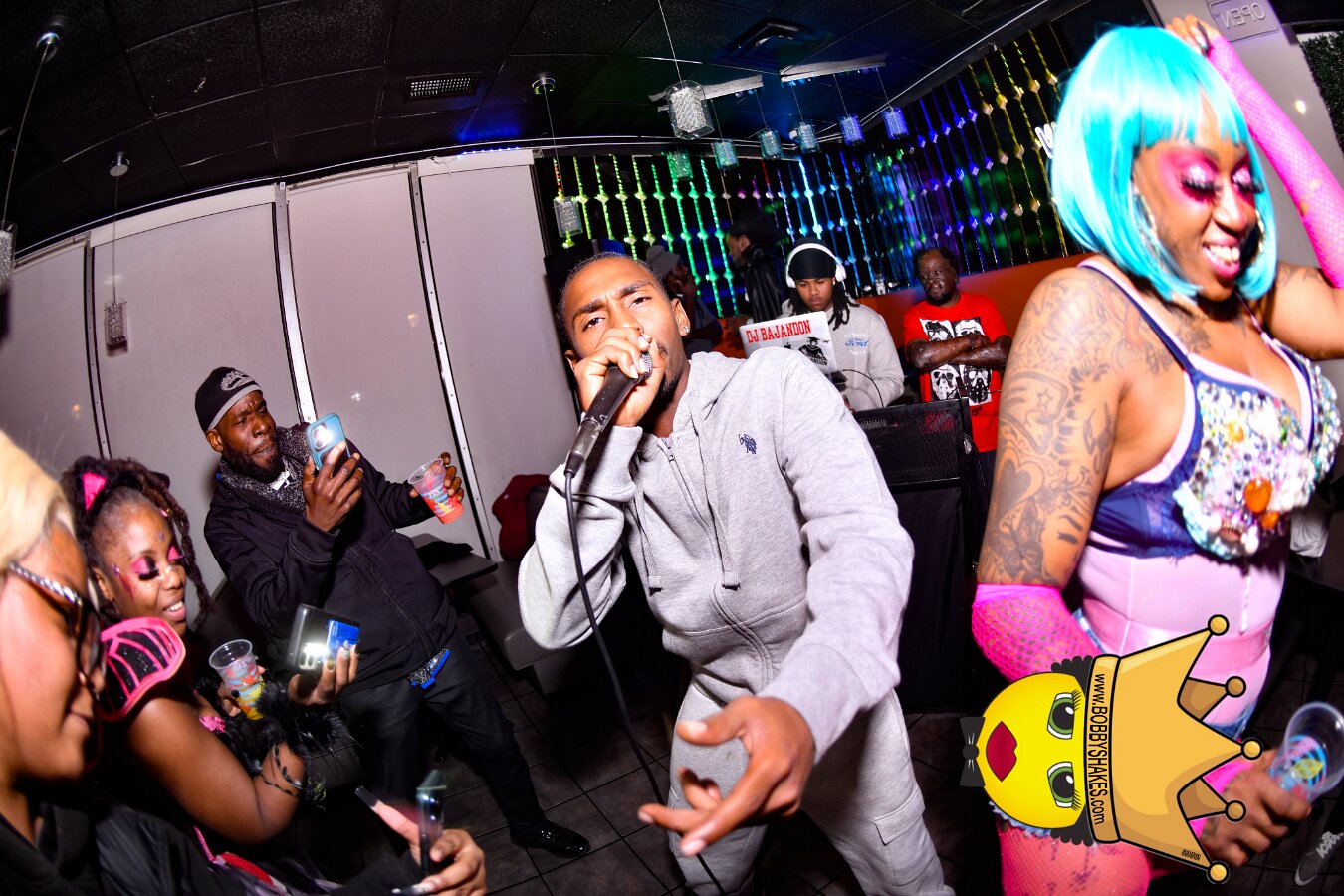 DJ Handz, Scary, DJ Twinnie Twin & Rave King · hosted by The Beantown Baddie performing live at Boston Restaurant Bar & Grill in Hyde Park, Boston, MA, photographed by Bobby Shakes
